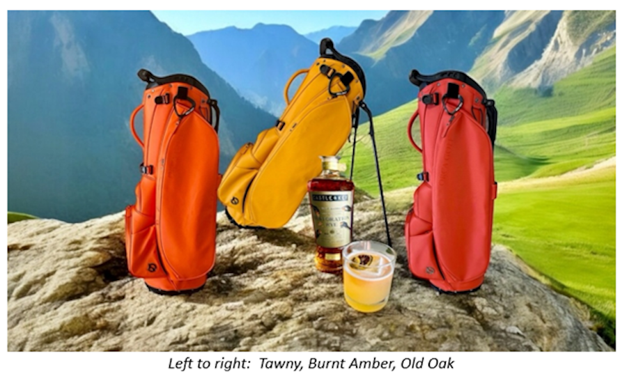 ORCA GOLF UNVEILS NEW BOURBON COLLECTION OF GOLF BAGS