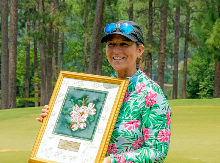 Orca Golf Sponsors Legend Of The PGA Jackie Gallagher-Smith At The Legends Tour Challenge In June, 2022 At Country Club Of North Carolina